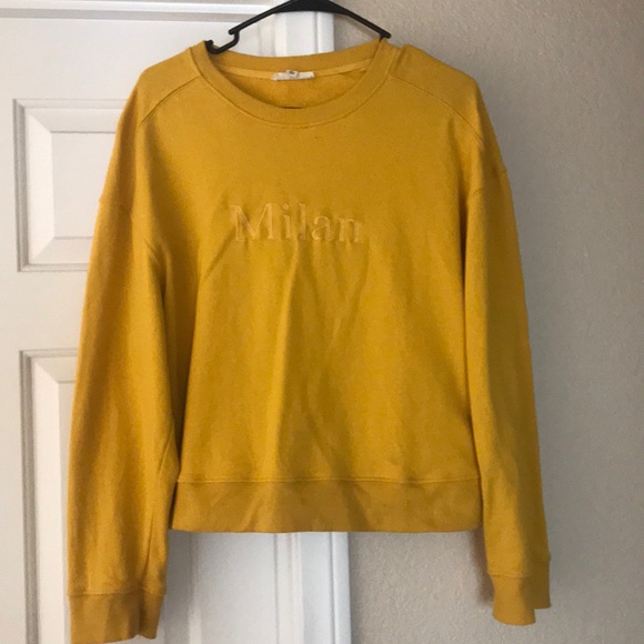 PacSun Tops - Yellow Milan sweatshirt